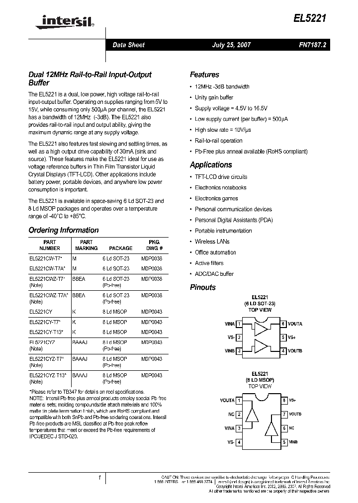 EL522107_4138800.PDF Datasheet