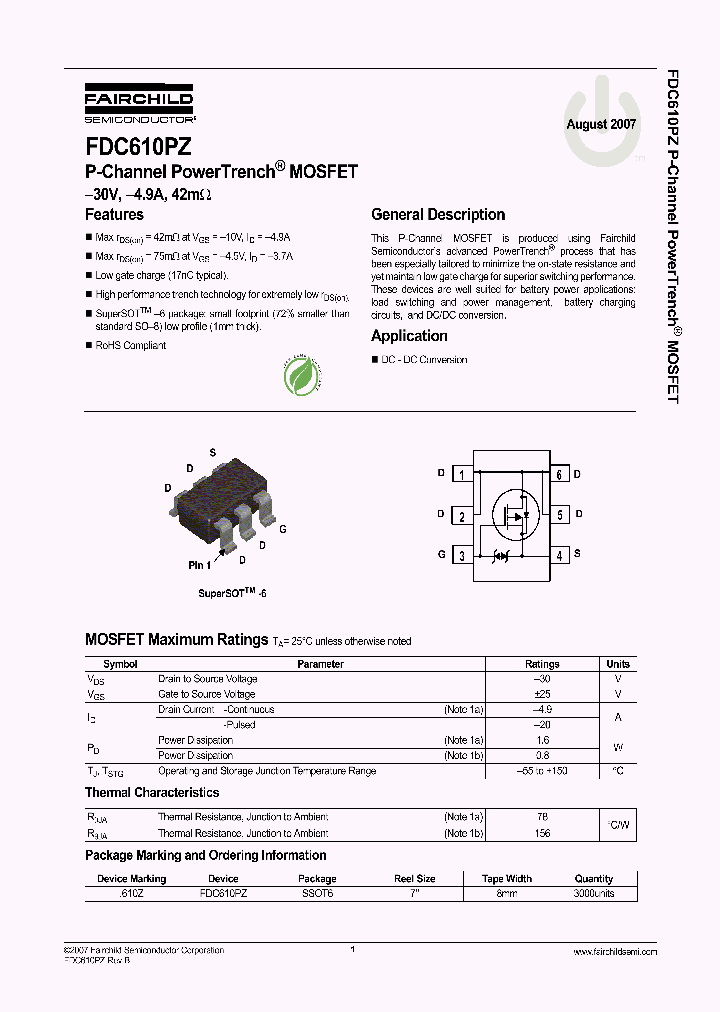 FDC610PZ_4130926.PDF Datasheet