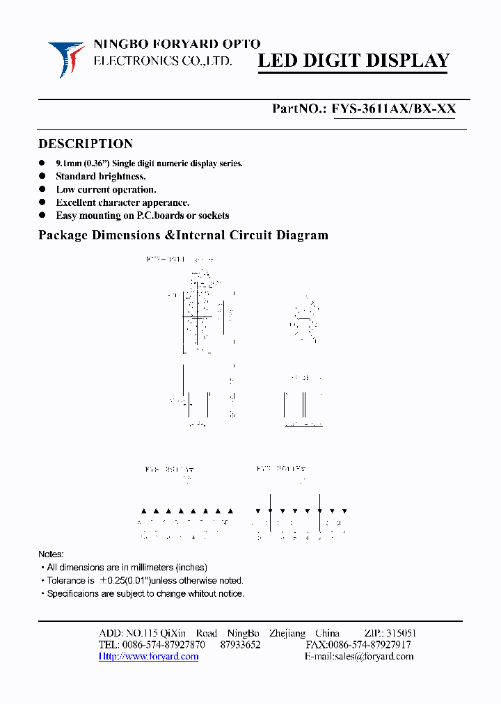 FYS-3611BX-0_4140558.PDF Datasheet