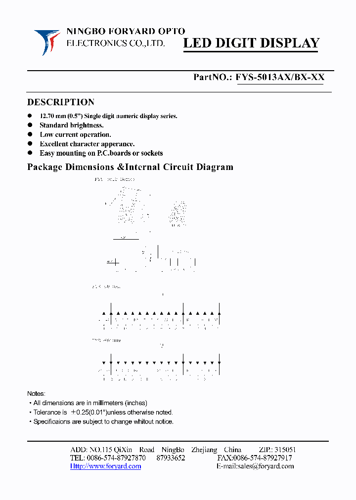 FYS-5013BX_4139279.PDF Datasheet
