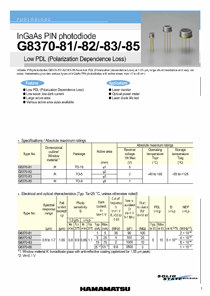 G8370-81_4127047.PDF Datasheet