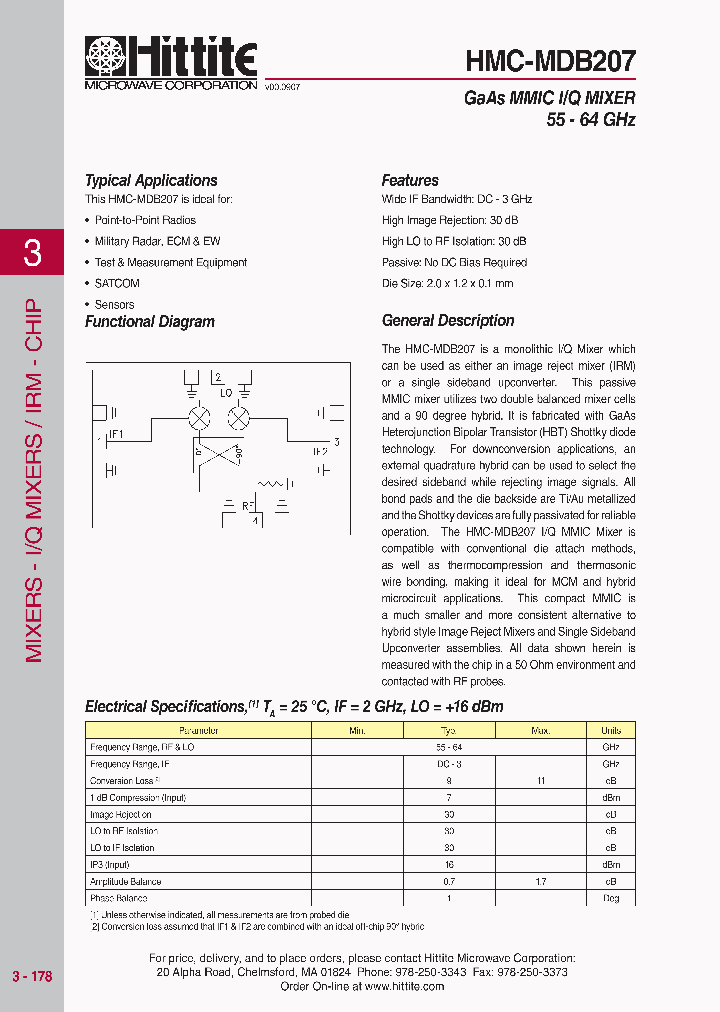 HMC-MDB207_4136129.PDF Datasheet
