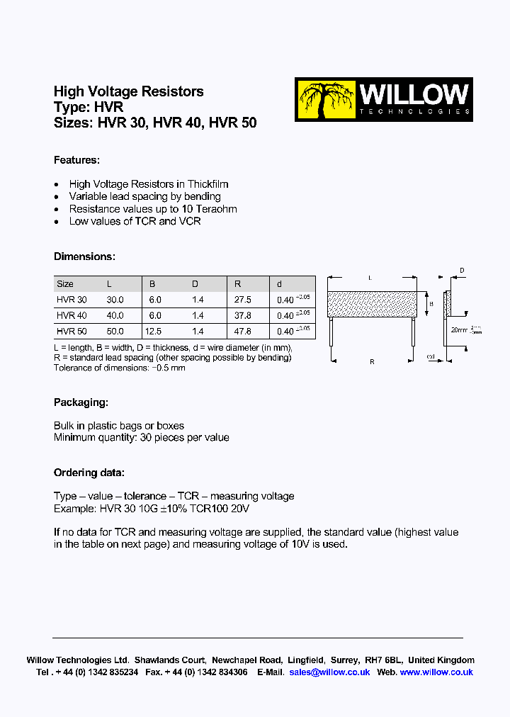 HVR30_4113457.PDF Datasheet