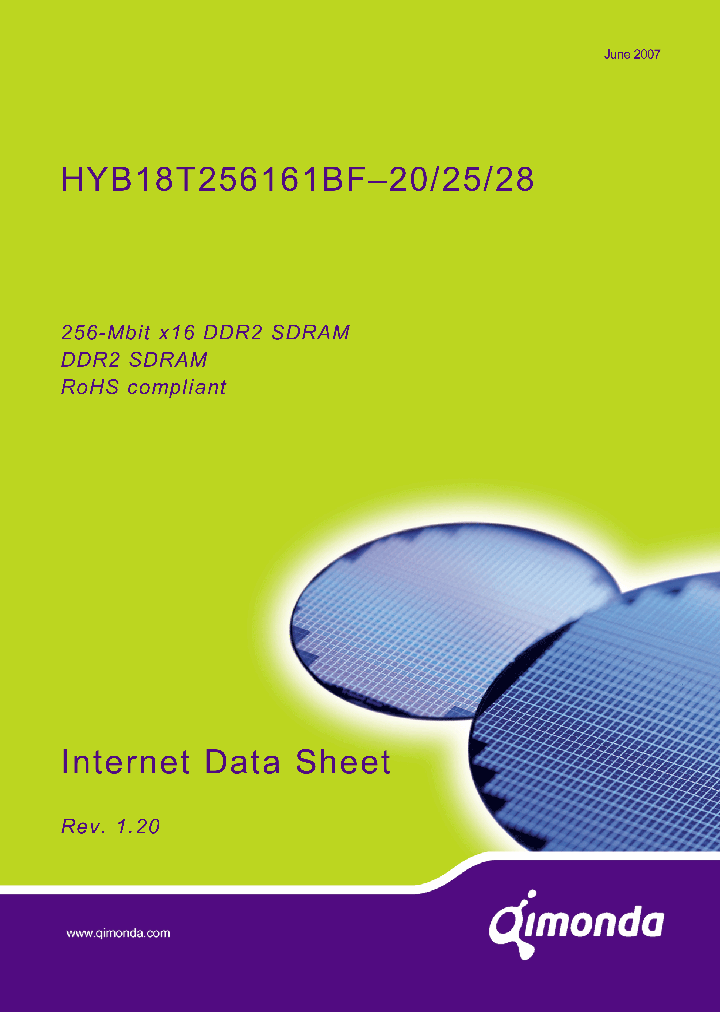 HYB18T256161BF-20_4107615.PDF Datasheet