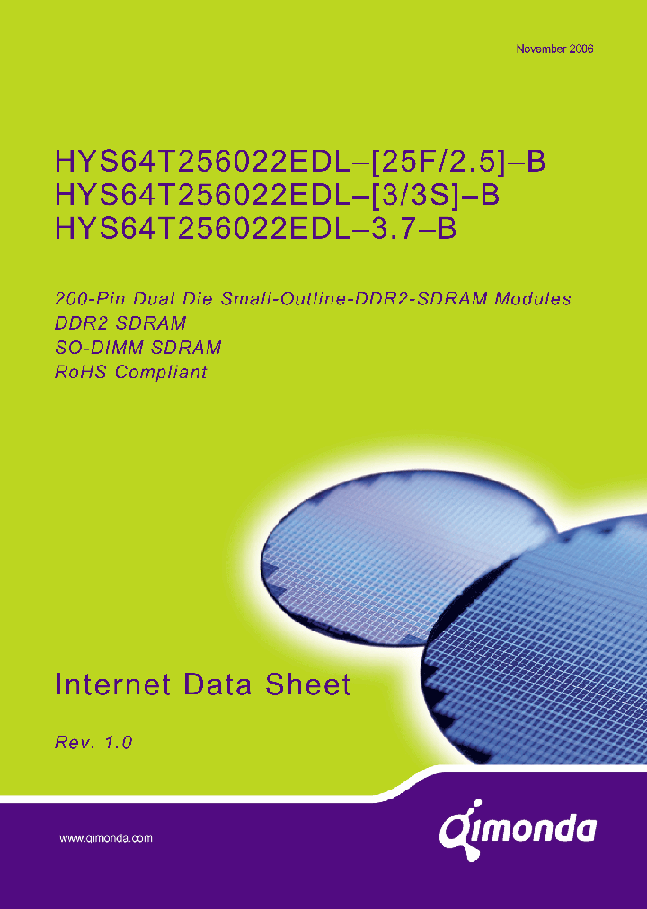HYS64T256022EDL_4122348.PDF Datasheet