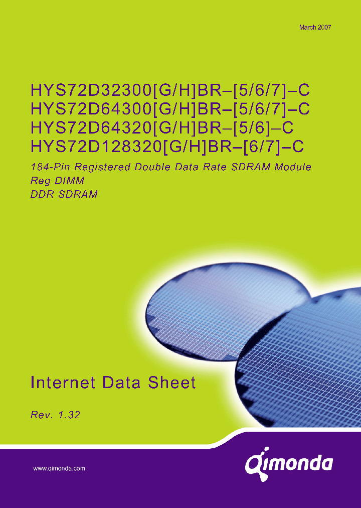 HYS72D128320_4155262.PDF Datasheet