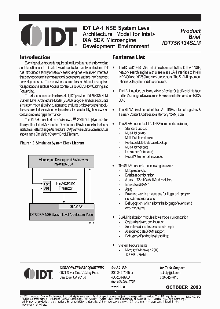 IDT75K134SLM_4114111.PDF Datasheet
