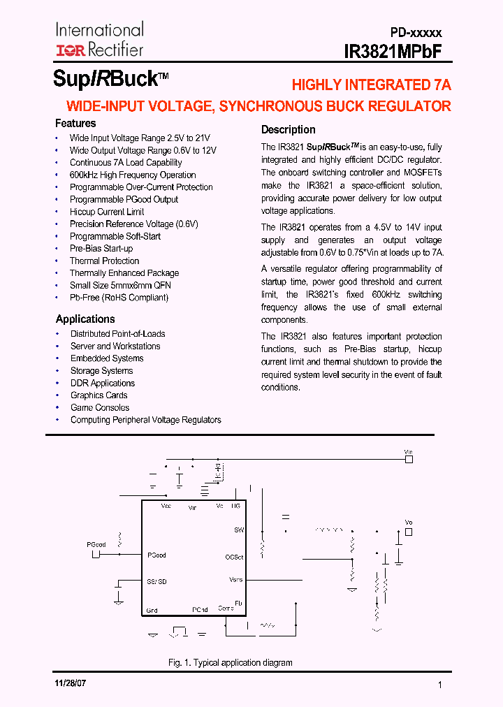 IR3821MPBF_4107151.PDF Datasheet