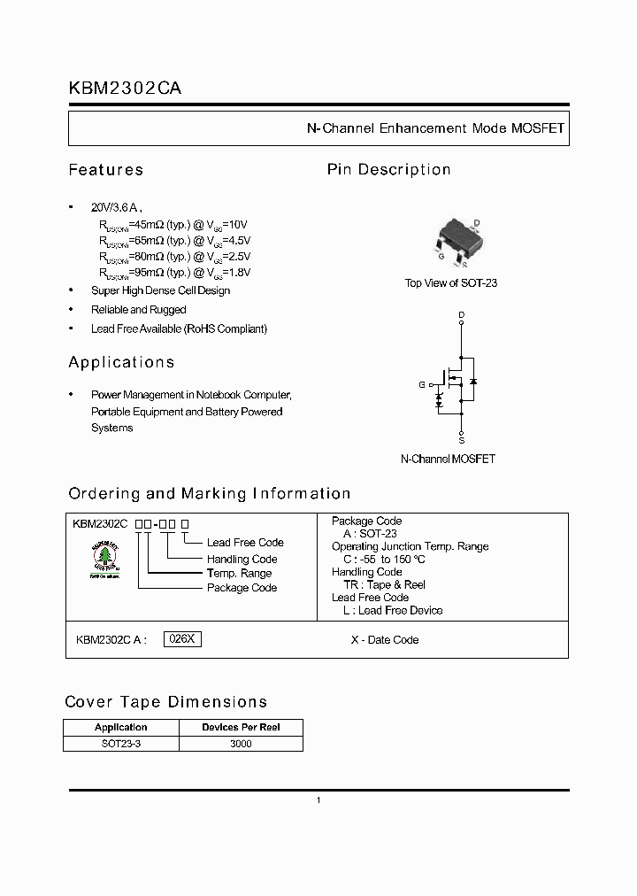 KBM2302CAC-TRL_4135974.PDF Datasheet