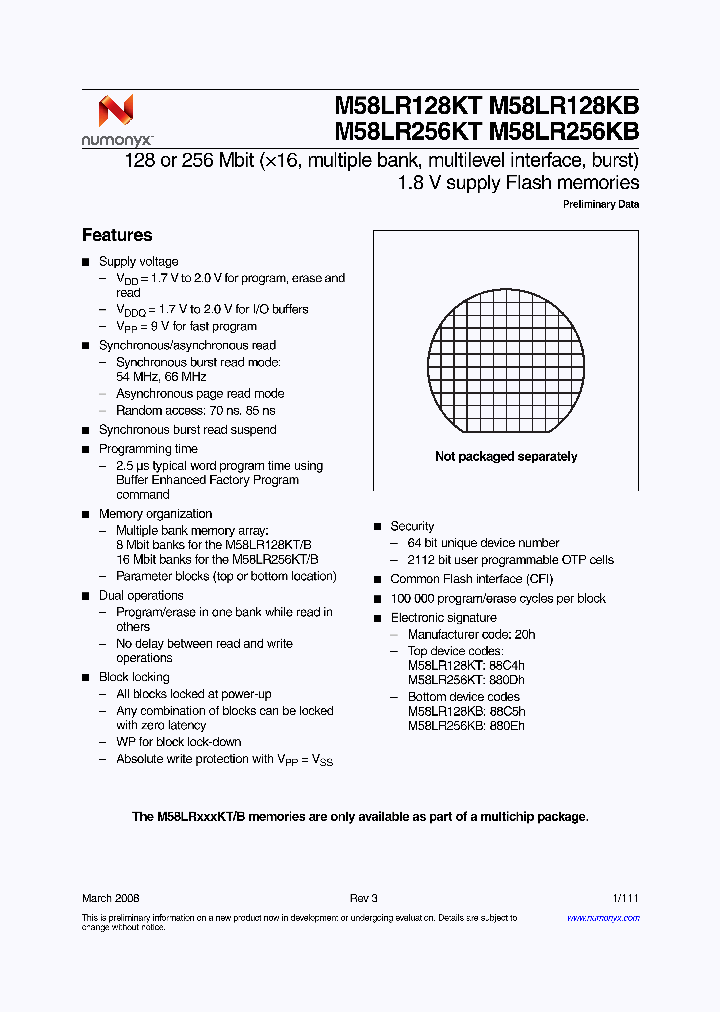 M58LR128KT855_4162061.PDF Datasheet