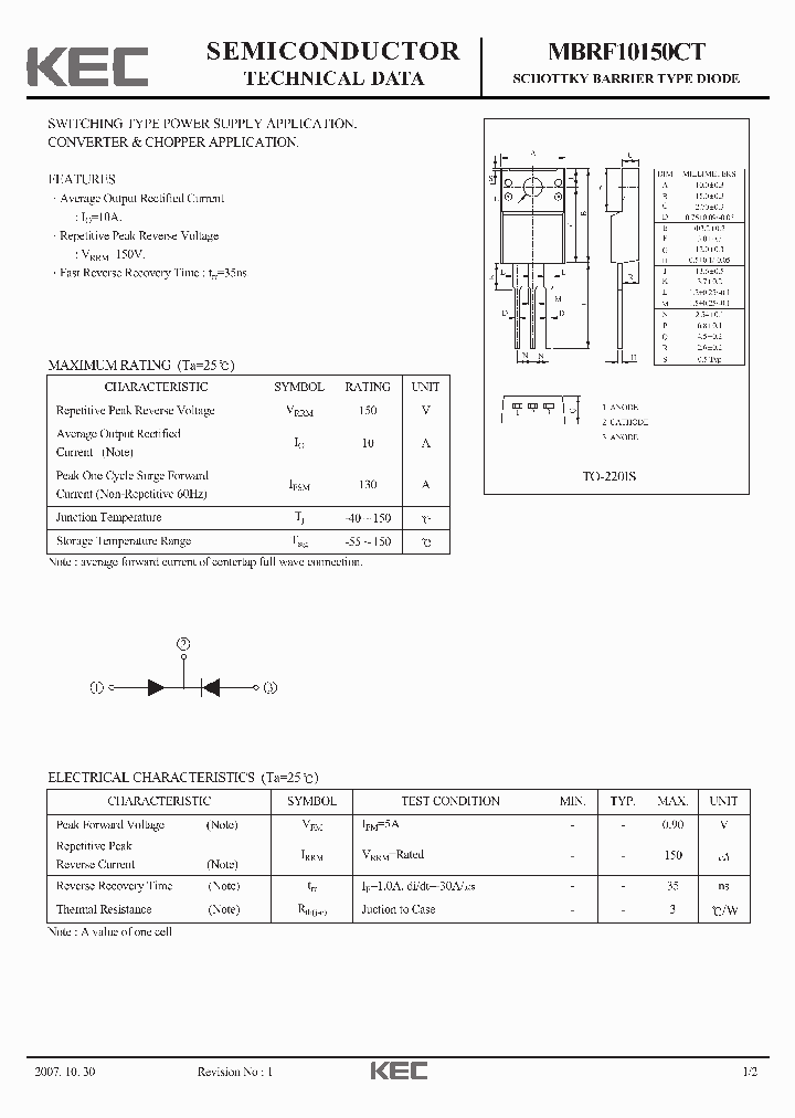 MBRF10150CT_4132109.PDF Datasheet