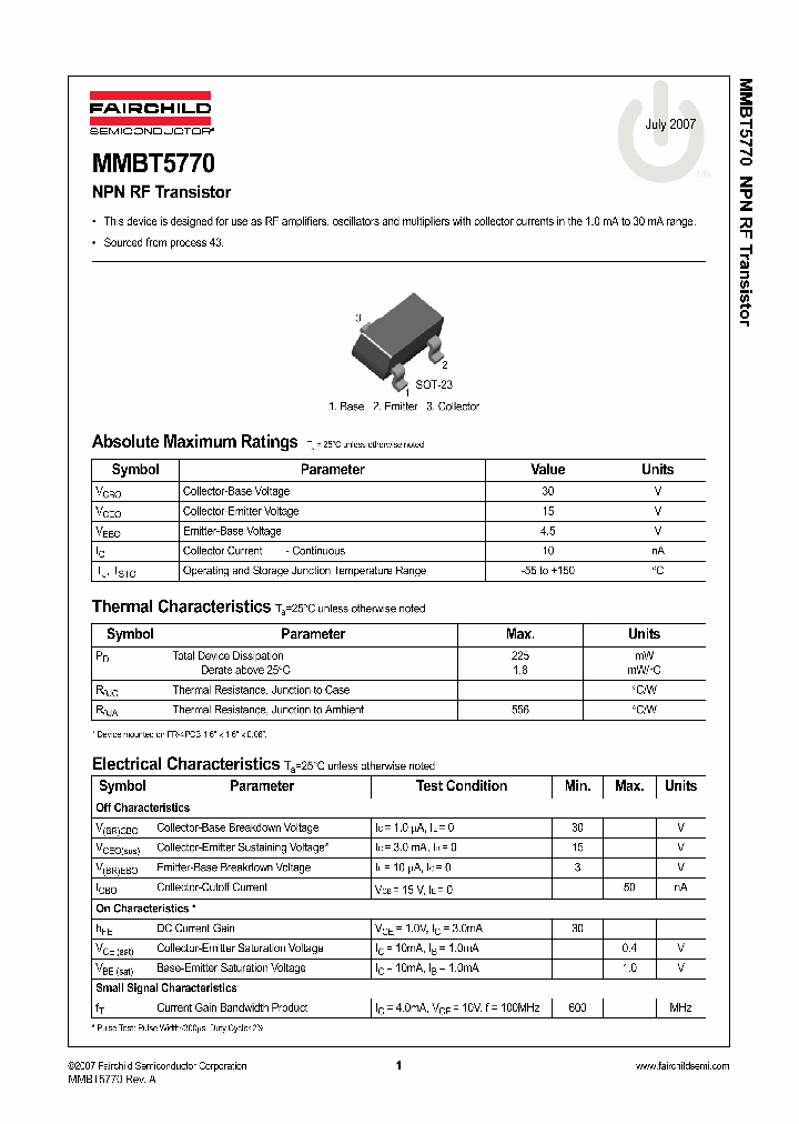 MMBT5770_4126334.PDF Datasheet