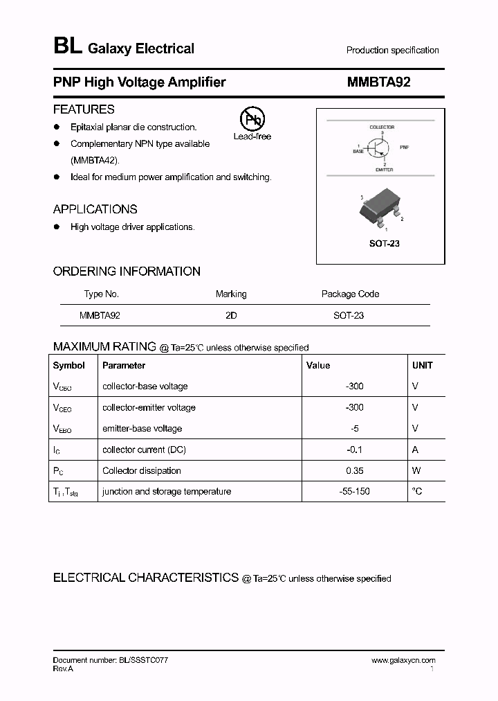 MMBTA92_4155736.PDF Datasheet