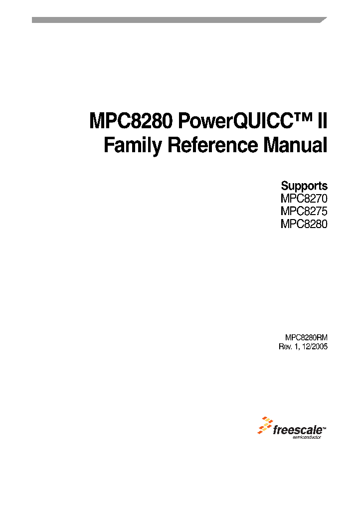 MPC8270_4115788.PDF Datasheet