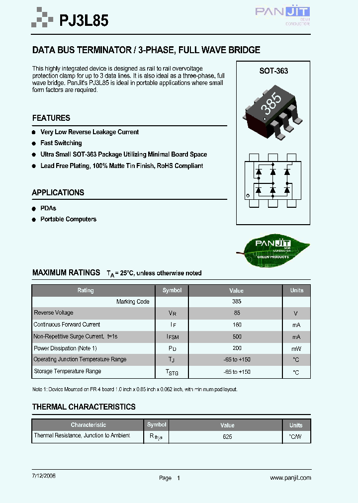 PJ3L85TR13_4121614.PDF Datasheet