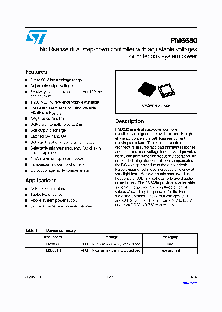 PM6680TR_4120499.PDF Datasheet