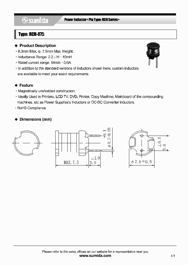 RCH875NP-3R5M_4136602.PDF Datasheet