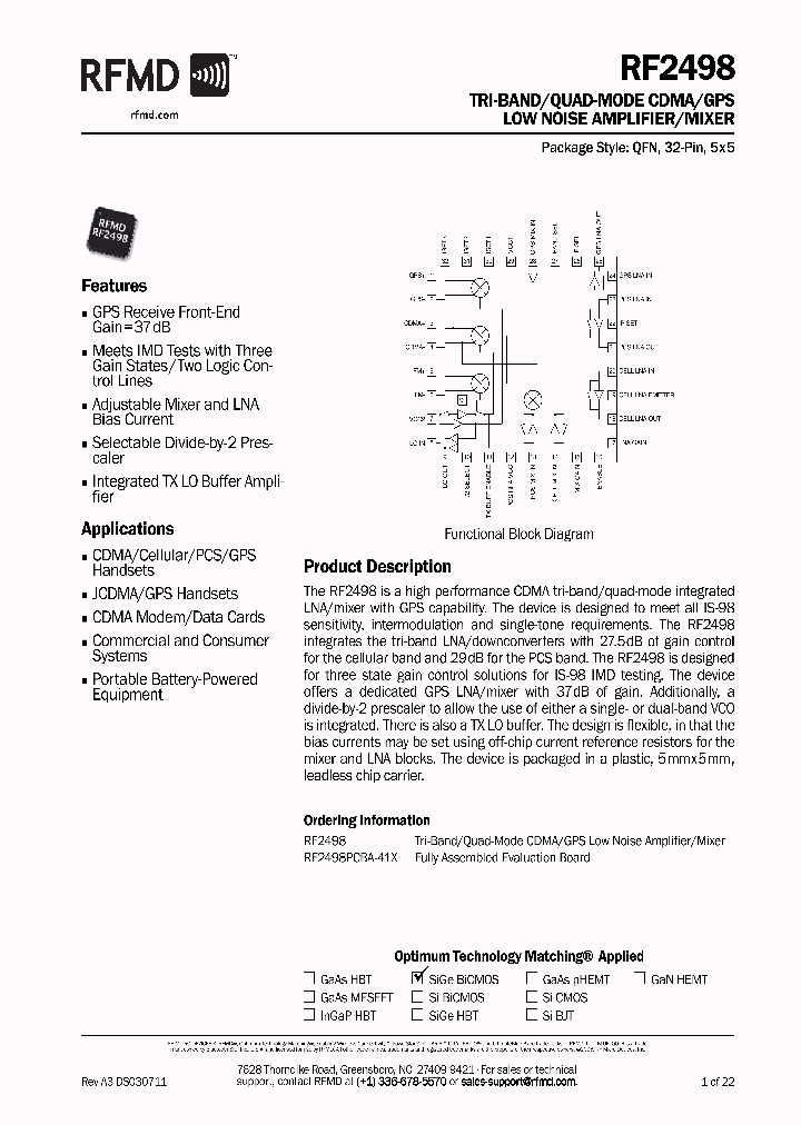 RF2498PCBA-41X_4140178.PDF Datasheet