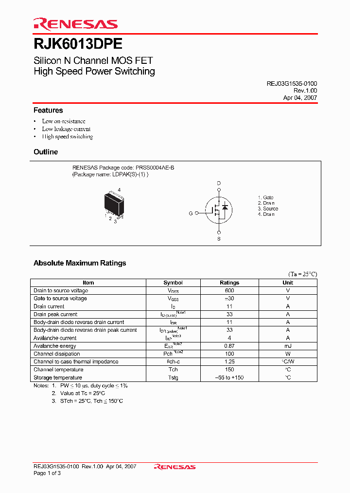 RJK6013DPE_4158228.PDF Datasheet