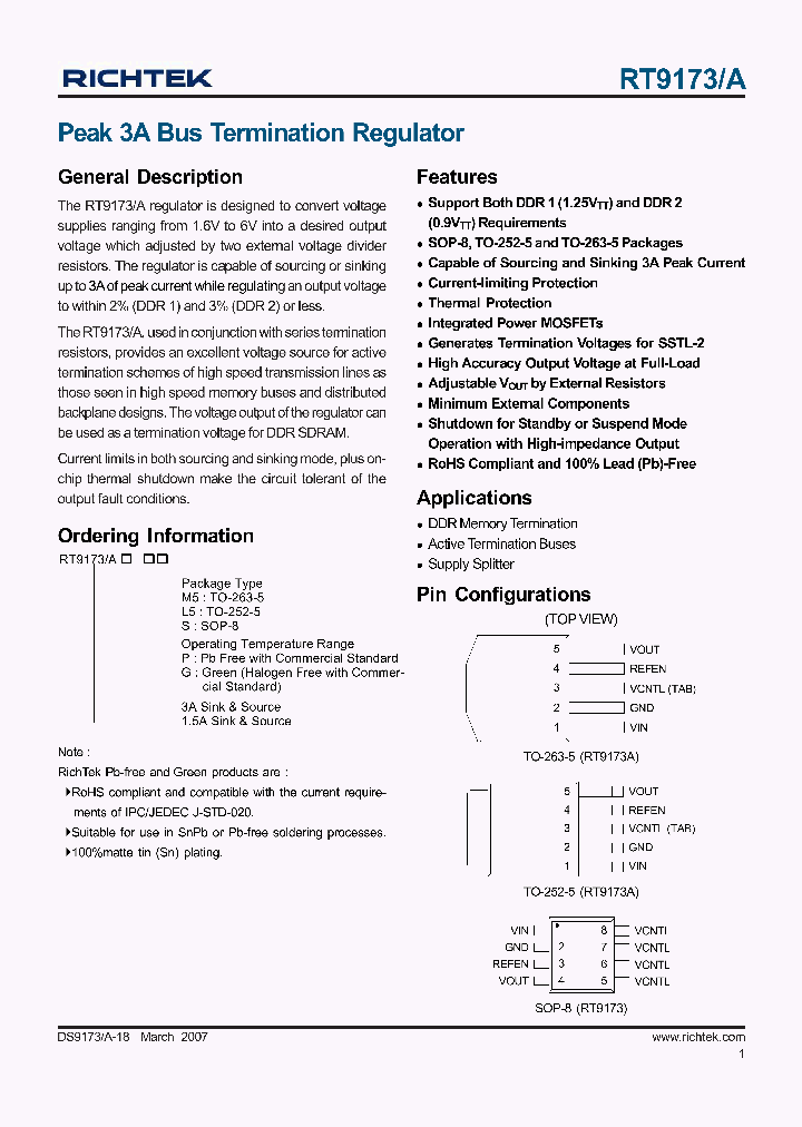 RT9173PL5_4107542.PDF Datasheet