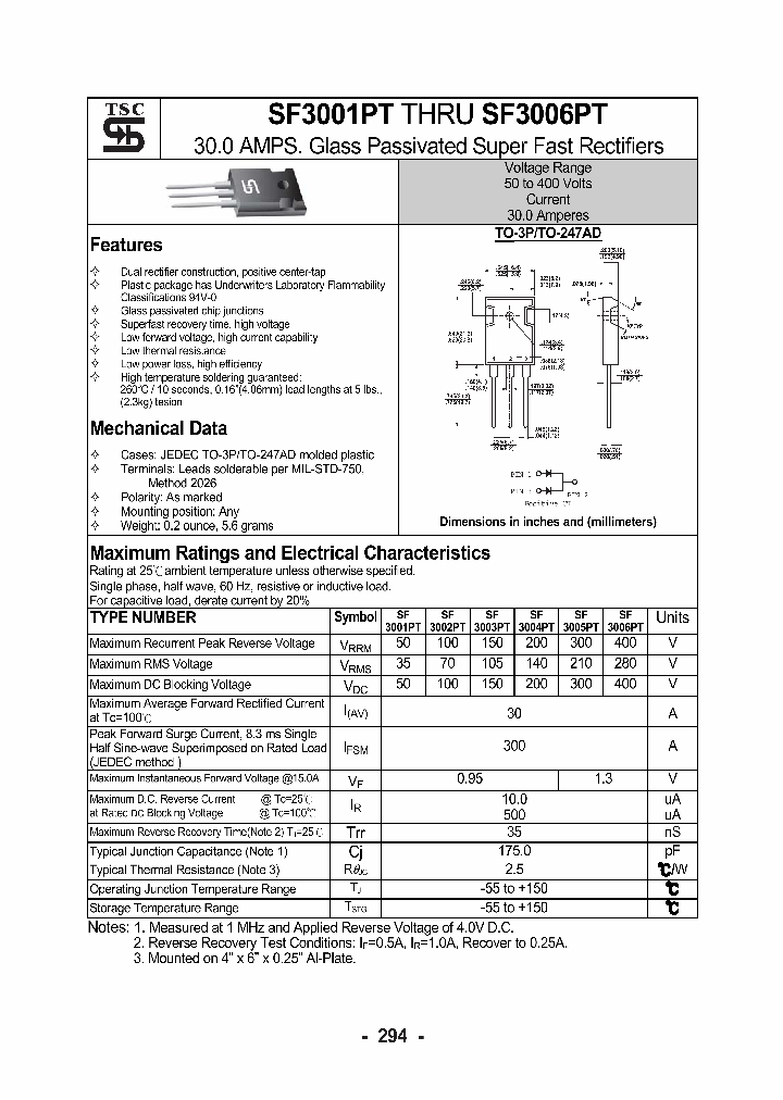 SF3001PT_4110601.PDF Datasheet