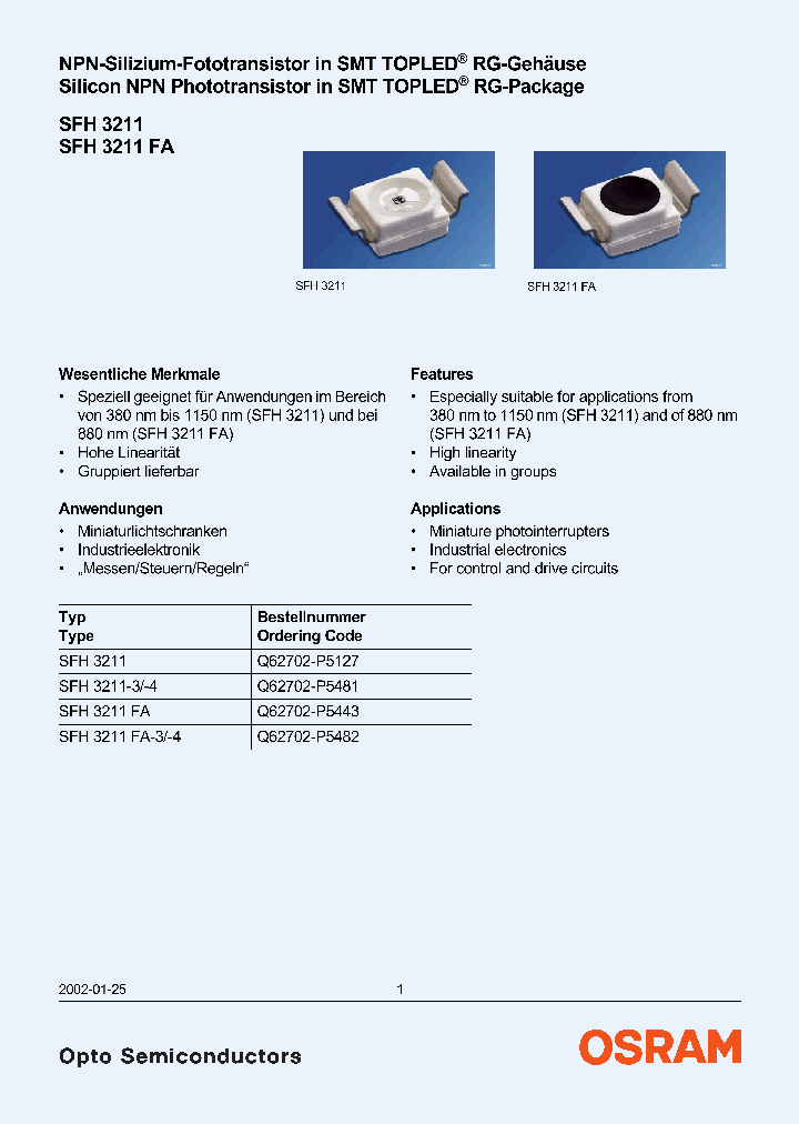 SFH3211_4130390.PDF Datasheet