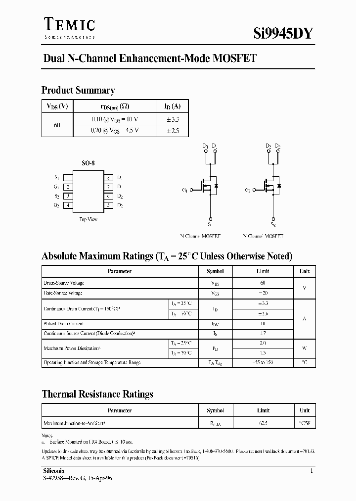 SI9945DY_4147508.PDF Datasheet