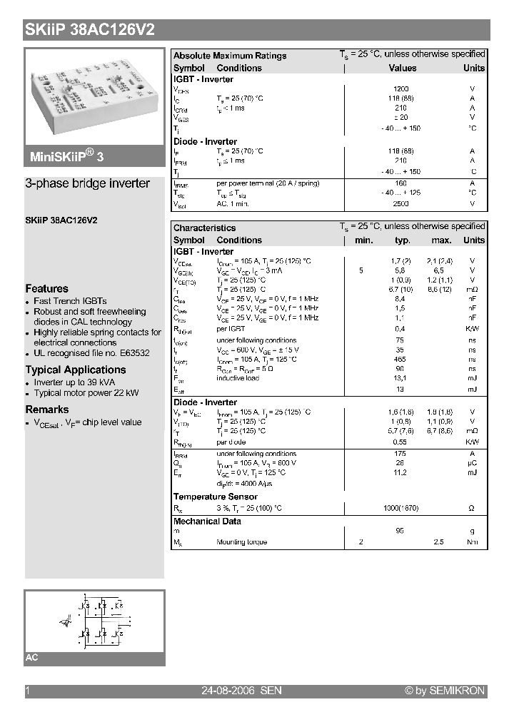 SKIIP38AC126V2_4131633.PDF Datasheet