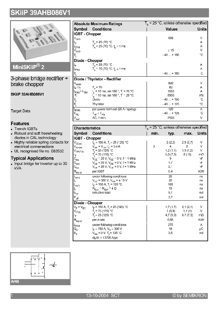 SKIIP39AHB086V1_4131630.PDF Datasheet