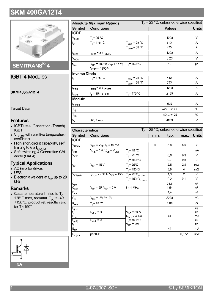 SKM400GA12T4_4130546.PDF Datasheet