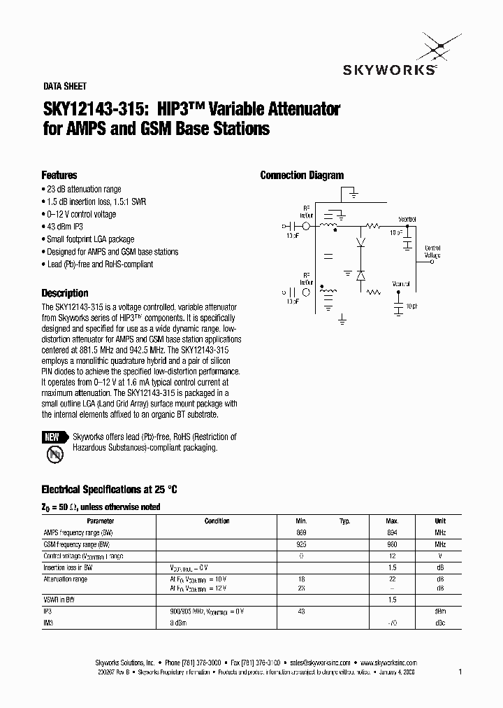 SKY12143-315_4113889.PDF Datasheet