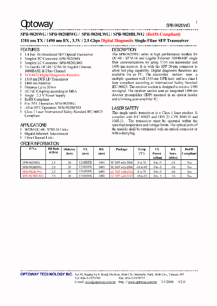 SPB-9820WG_4128842.PDF Datasheet