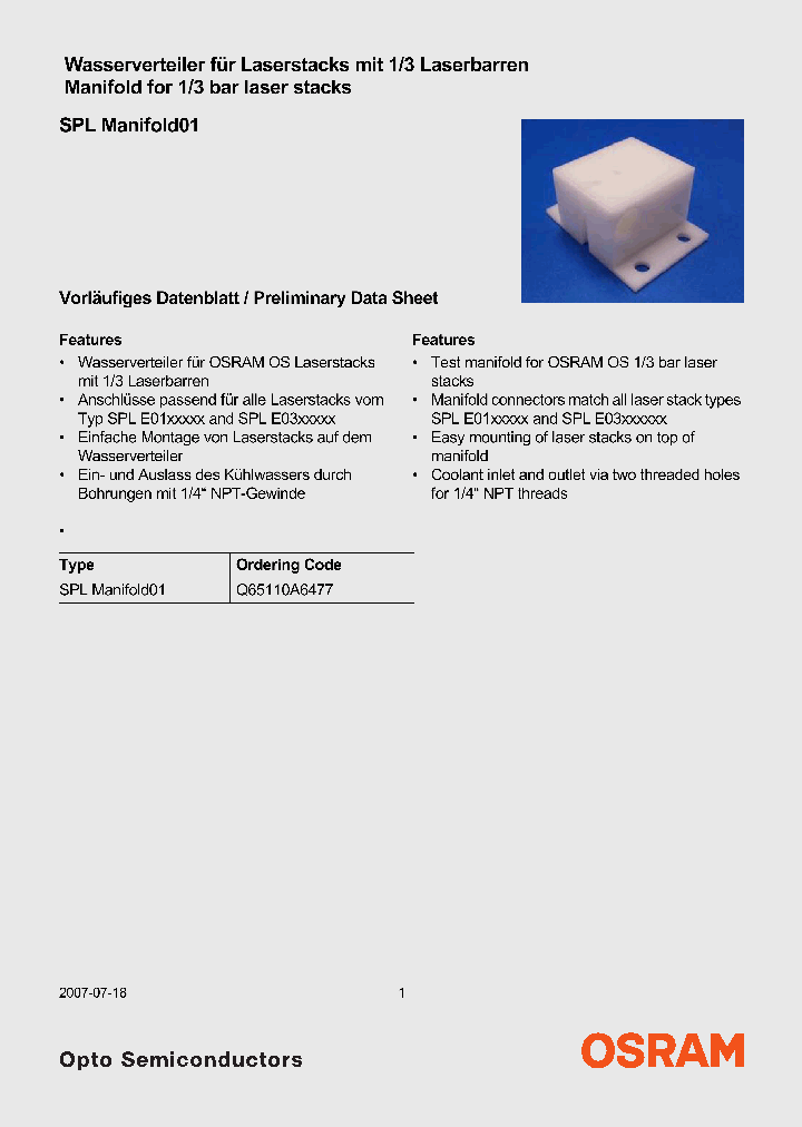 SPLMANIFOLD01_4129629.PDF Datasheet