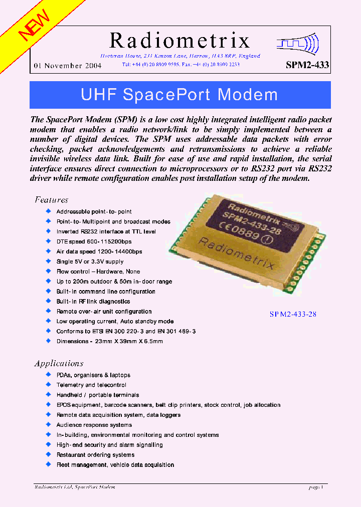 SPM2-433_4146887.PDF Datasheet