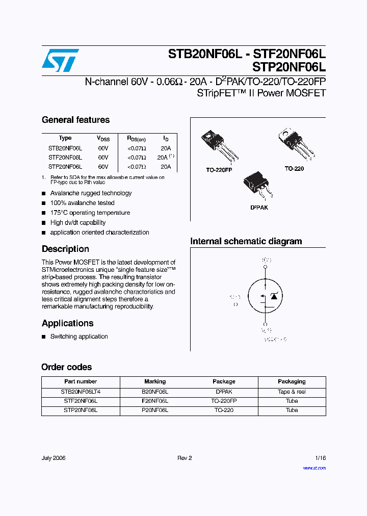 STF20NF06L_4114623.PDF Datasheet