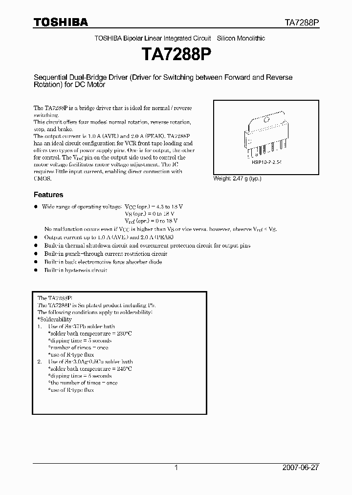 TA7288P07_4110638.PDF Datasheet