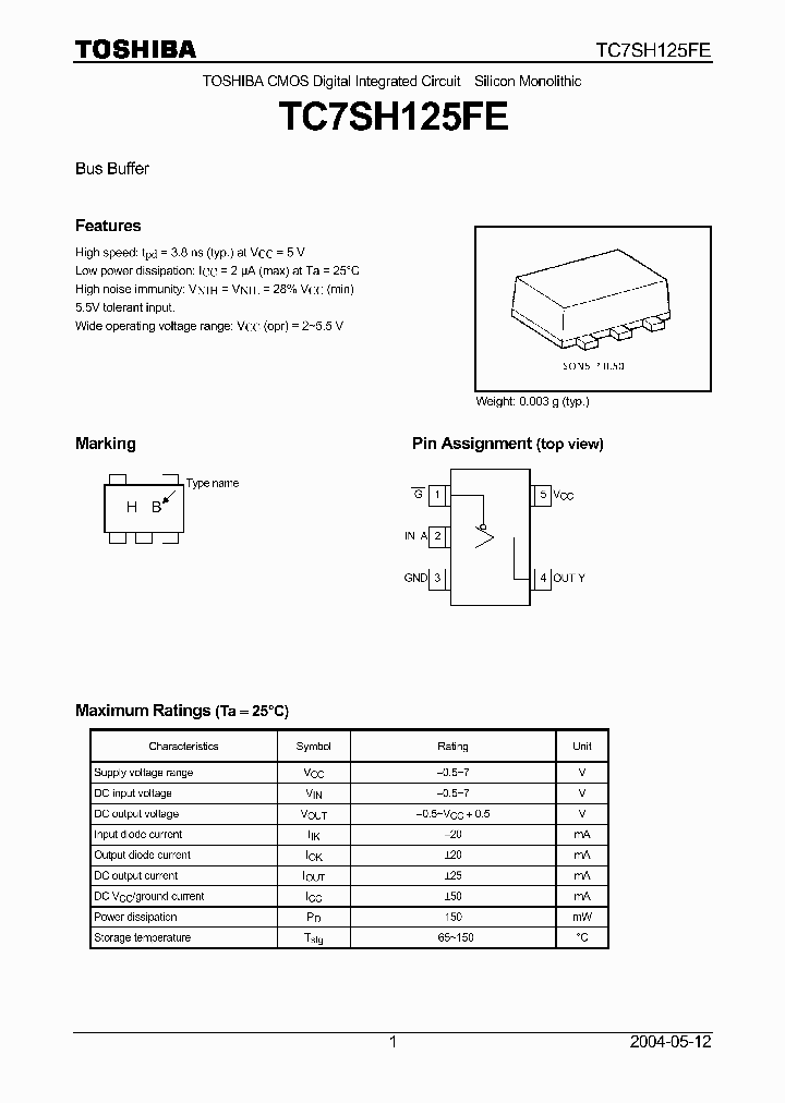 TC7SH125FE_4125180.PDF Datasheet