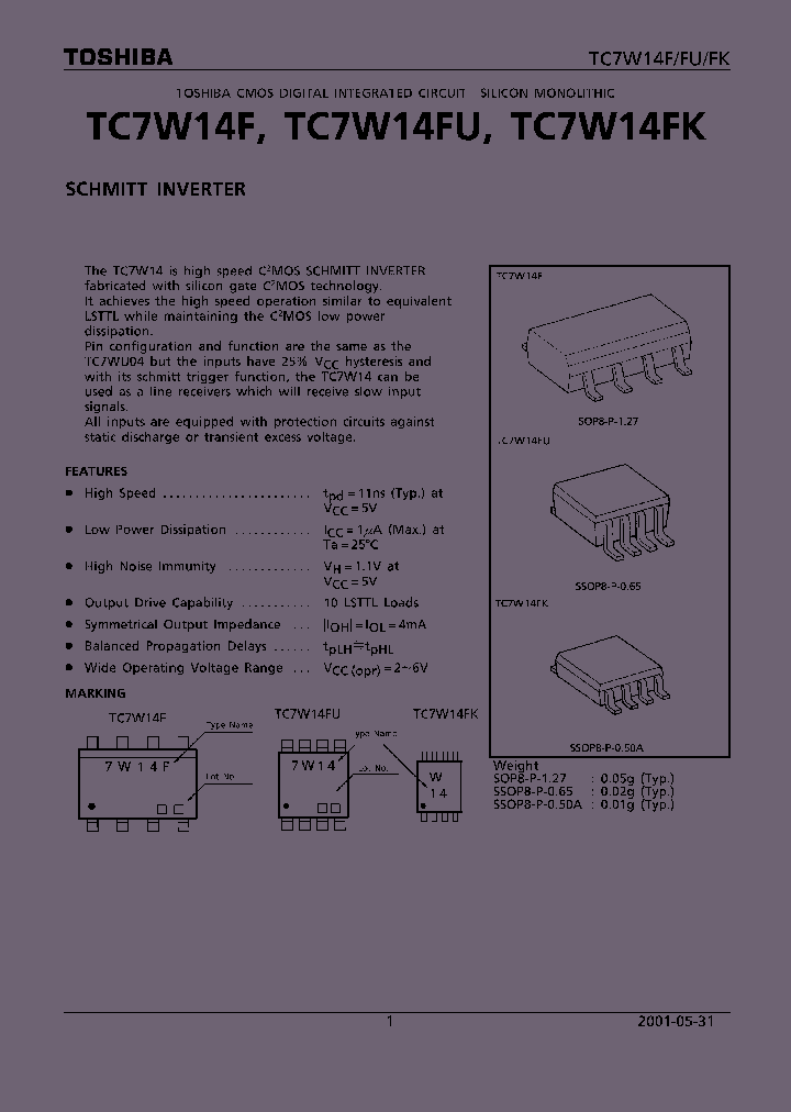 TC7W14F01_4124711.PDF Datasheet