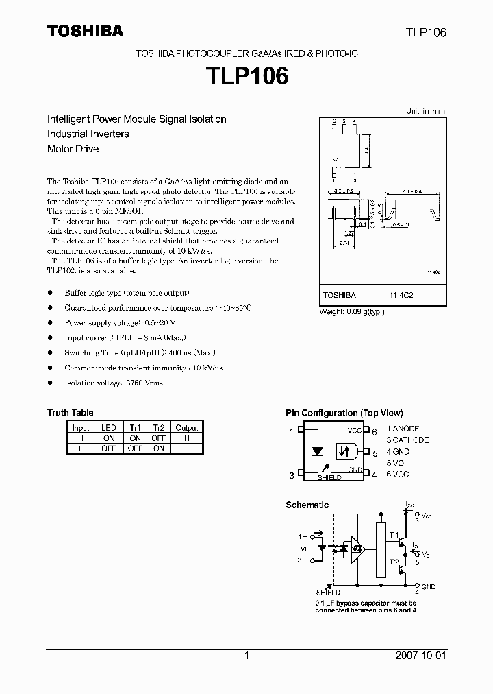 TLP10607_4131930.PDF Datasheet