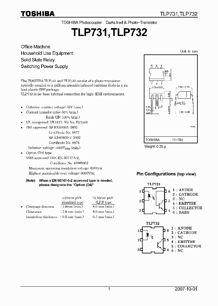 TLP73107_4109968.PDF Datasheet