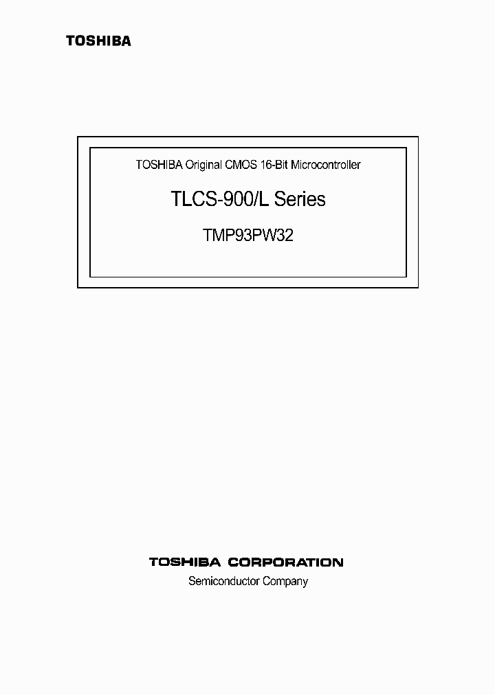 TMP93PW32_4113727.PDF Datasheet