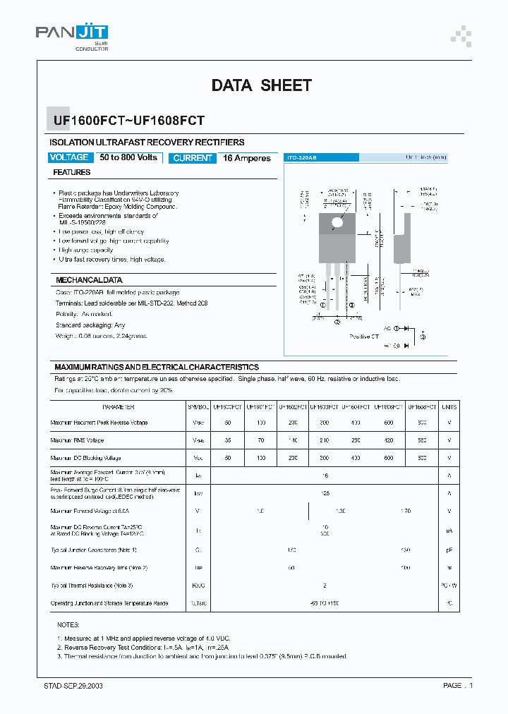UF1600FCT03_4119956.PDF Datasheet