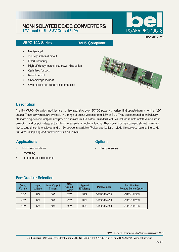 VRPC-10A_4163302.PDF Datasheet