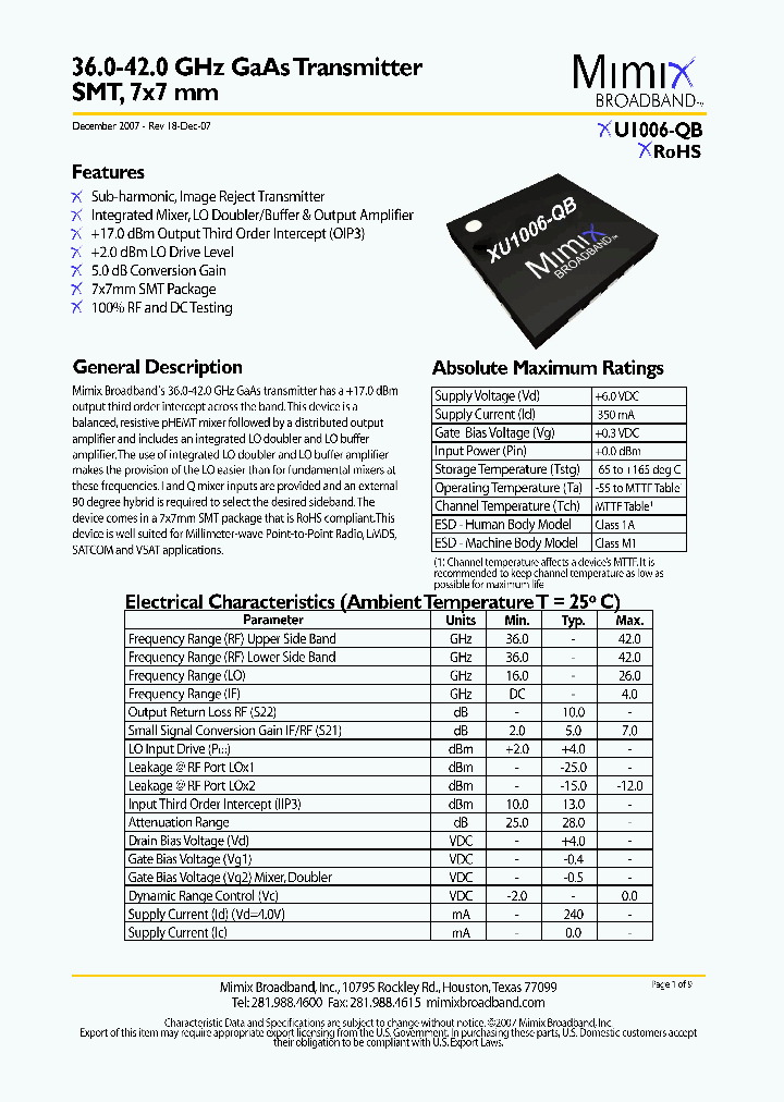 XU1006-QB07_4143437.PDF Datasheet