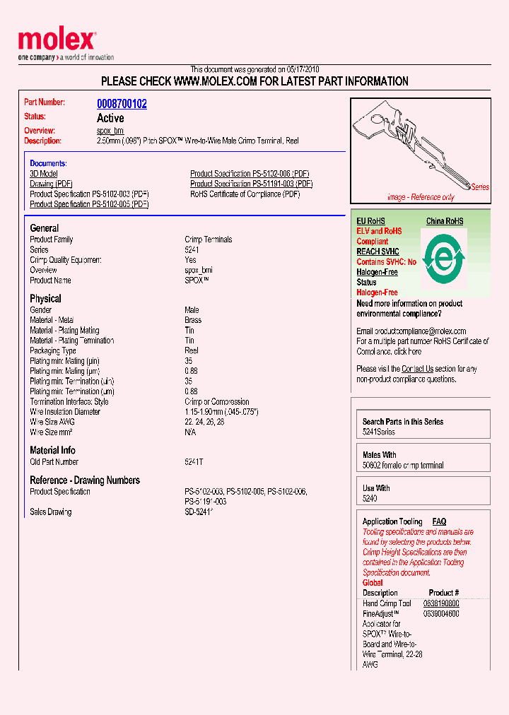 0008700102_4876972.PDF Datasheet