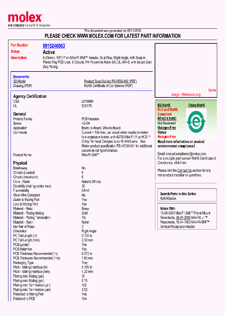 0015246063_4857542.PDF Datasheet