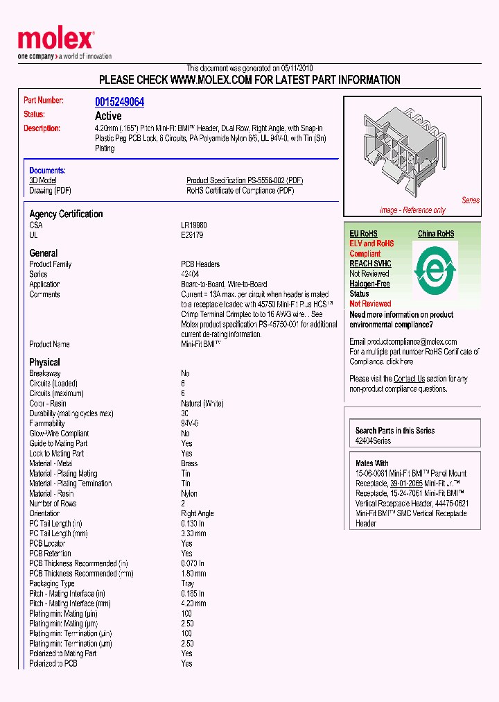 0015249064_4809666.PDF Datasheet