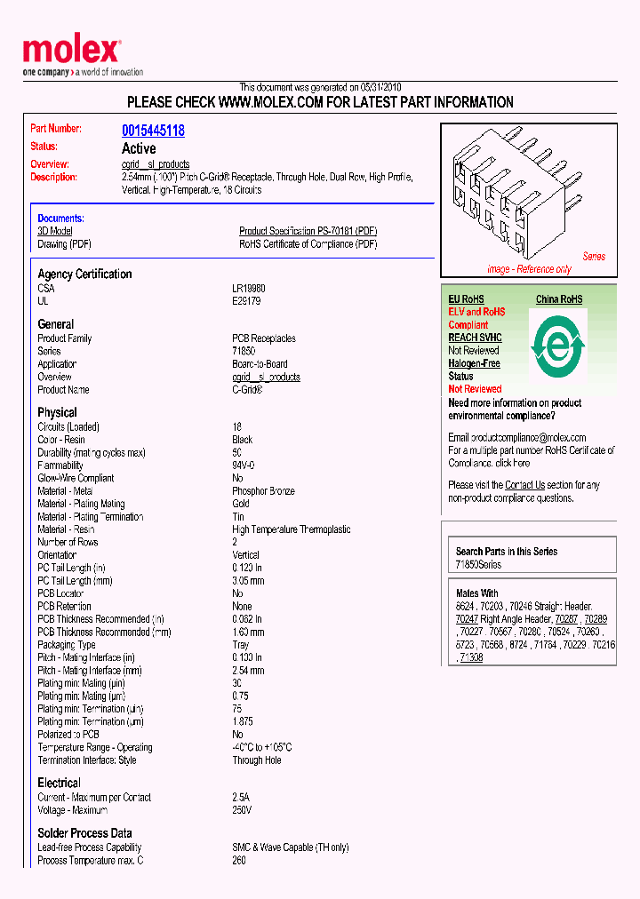 0015445118_4794552.PDF Datasheet