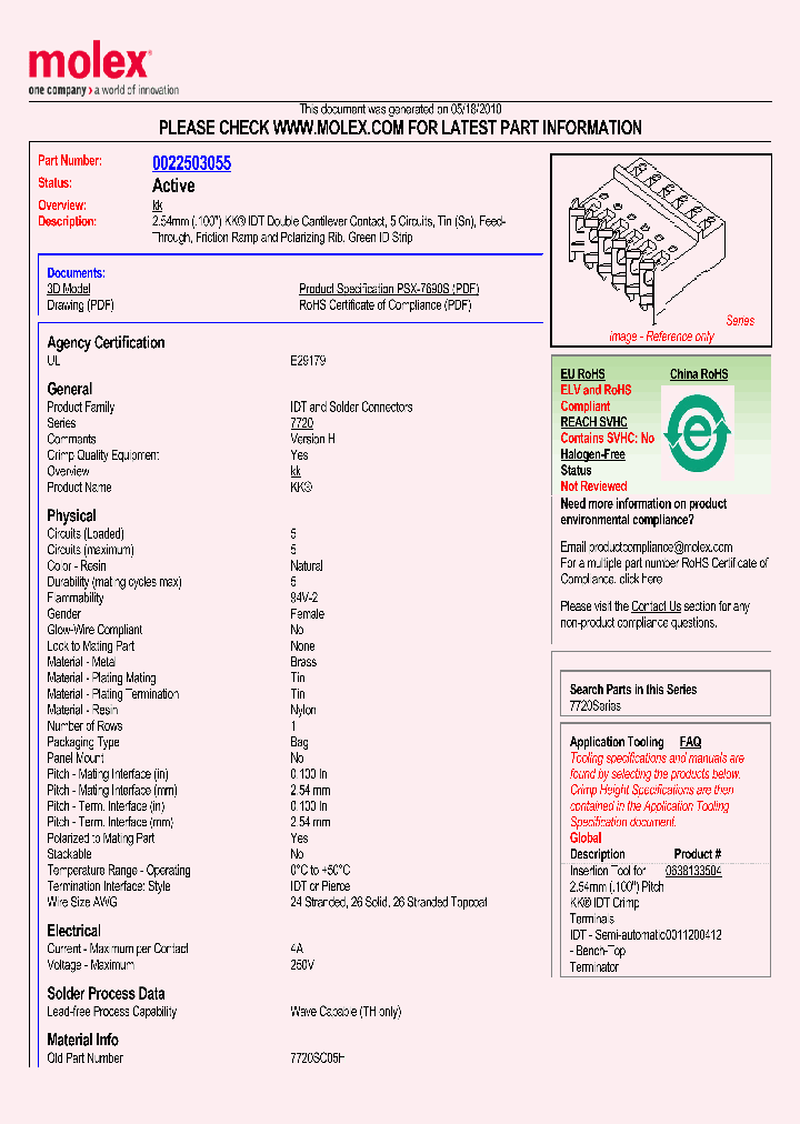 0022503055_4886930.PDF Datasheet