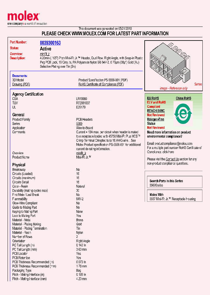 0039300163_4898152.PDF Datasheet